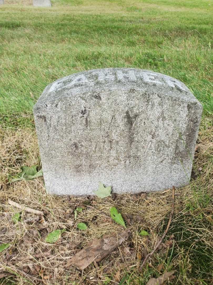 William Wiegand's grave. Photo 3