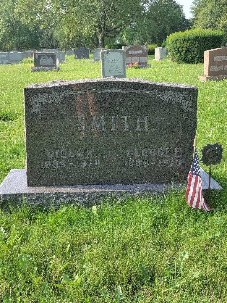 George E. Smith's grave. Photo 2