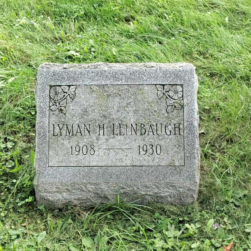 Lyman H. Leinbaugh's grave. Photo 4