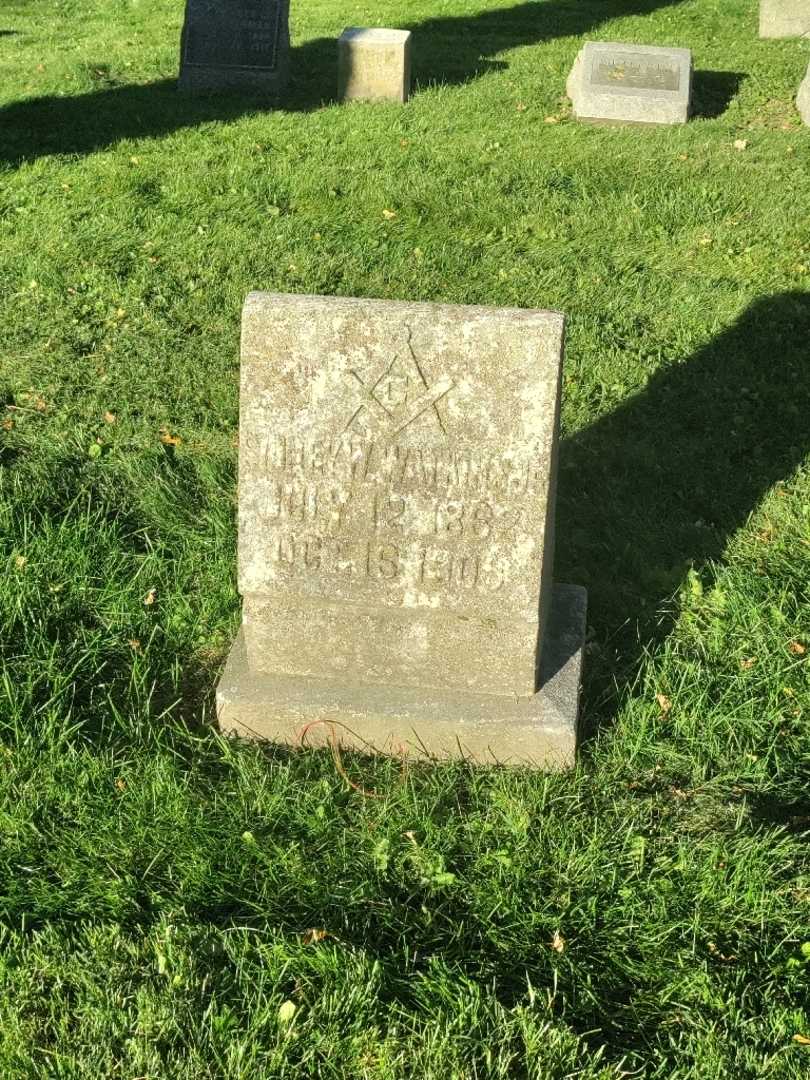 Sidney W. Watkins's grave. Photo 4