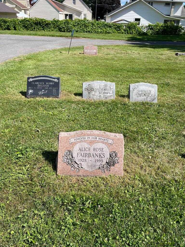 Alice Rose Fairbanks's grave. Photo 2