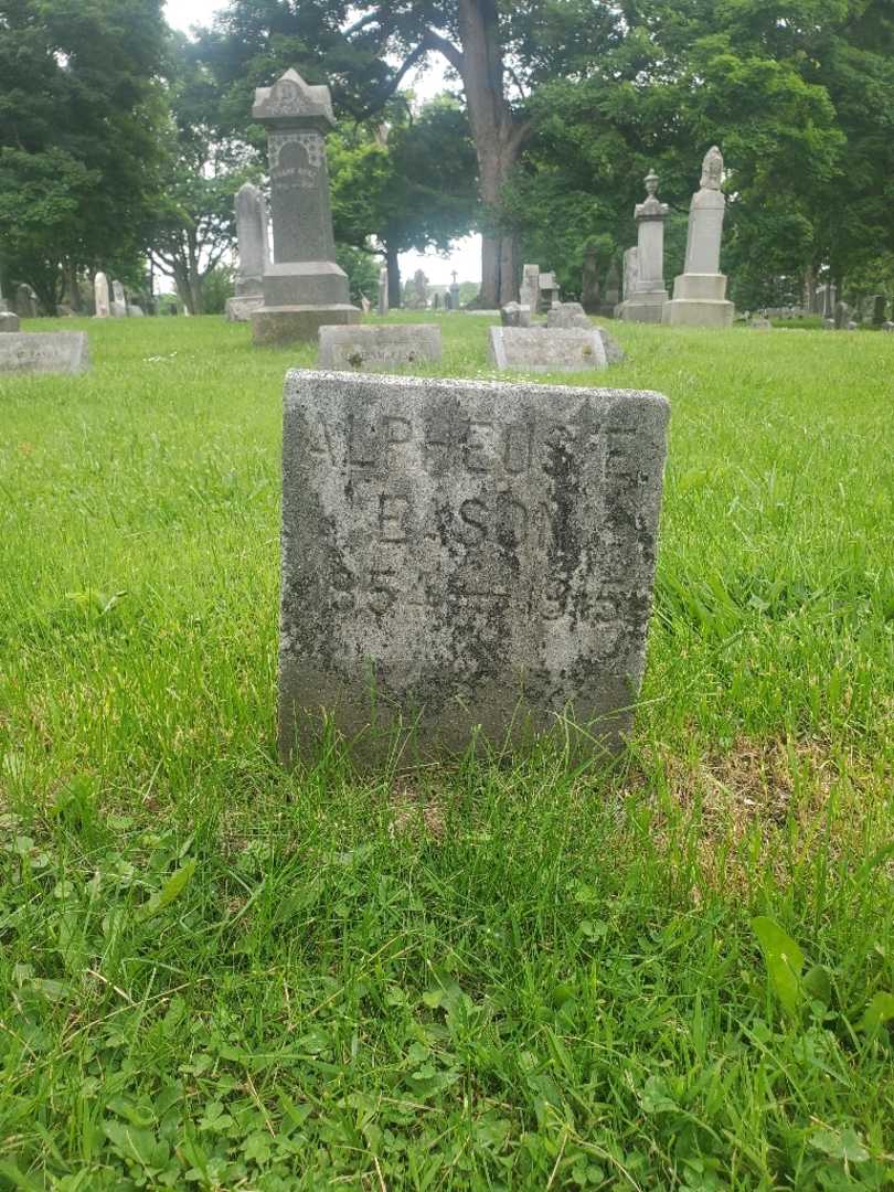 Alpheus E. Eason's grave. Photo 3