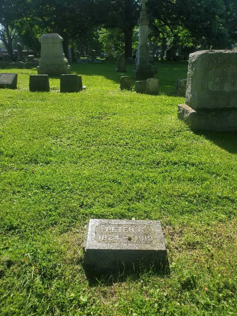 Peter G. Hotaling's grave. Photo 1