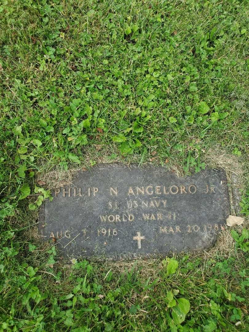Philip N. Angeloro Junior's grave. Photo 5