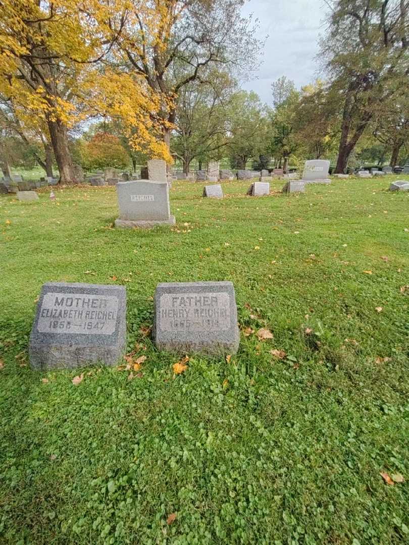 Henry Reichel's grave. Photo 1