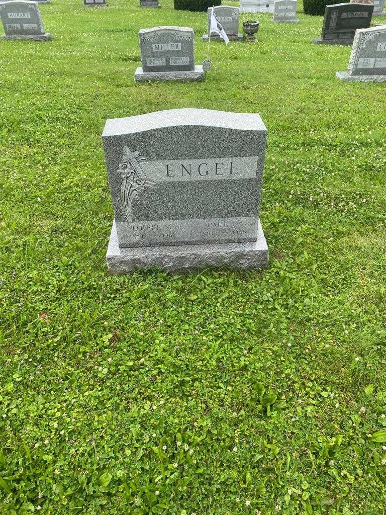 Louise M. Engel's grave. Photo 2