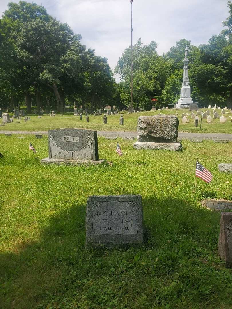 Mary Etta Seeley's grave. Photo 1