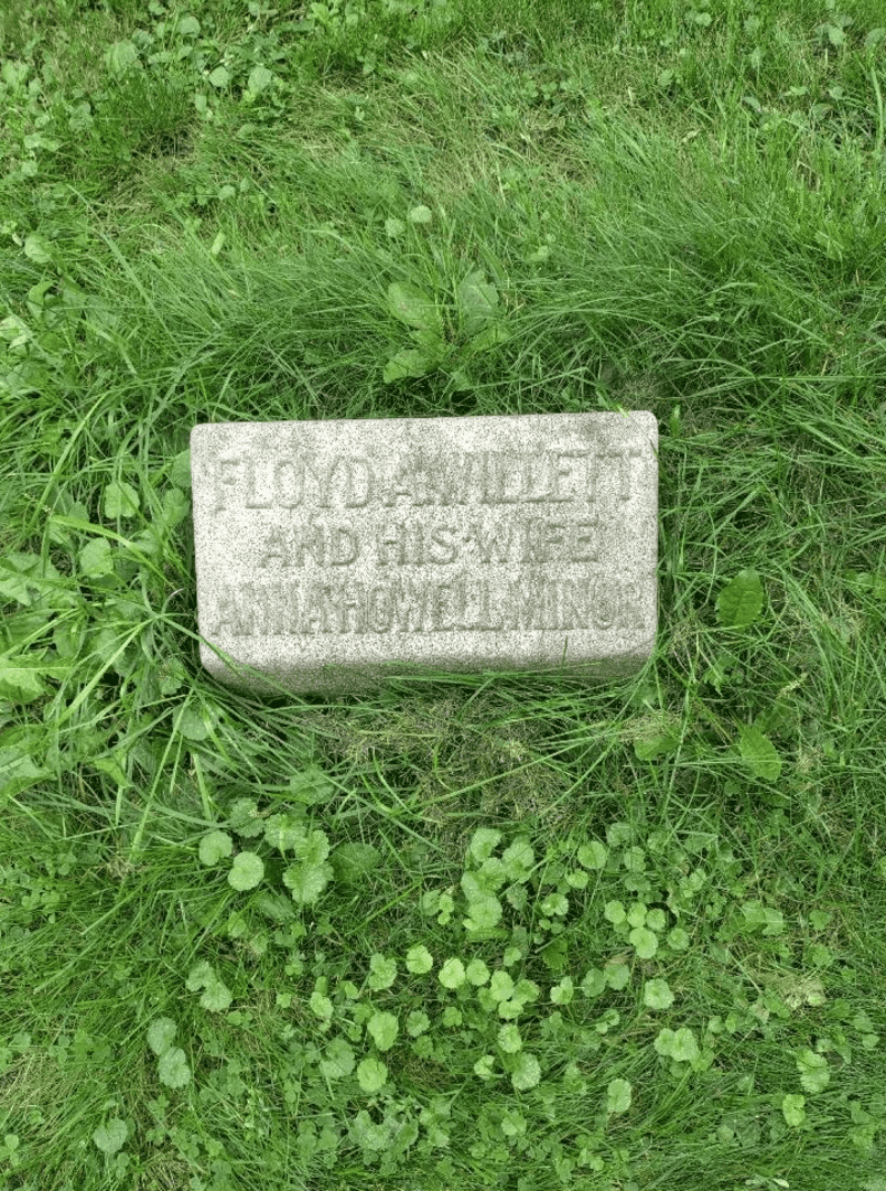 Anna Willett Howell Minor's grave. Photo 3