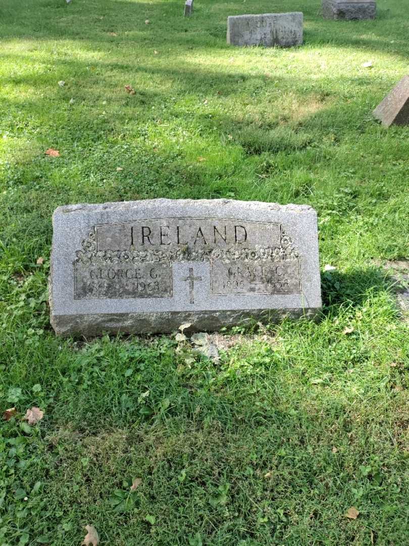 George G. Ireland's grave. Photo 2