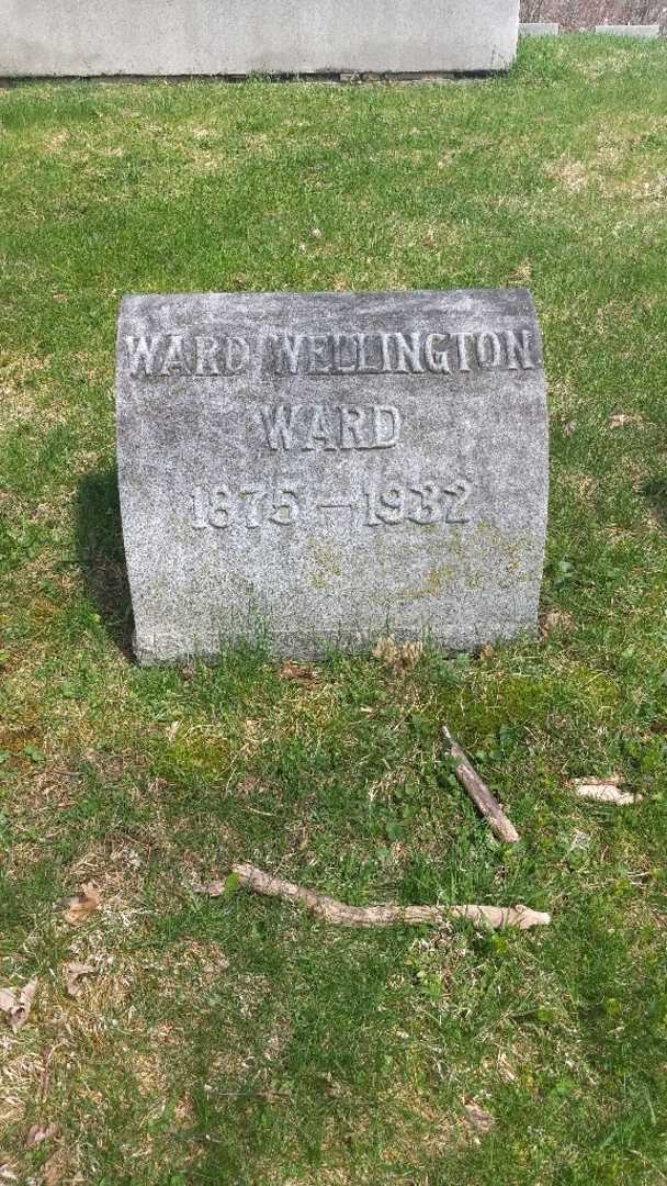 Ward Wellington Ward's grave. Photo 4