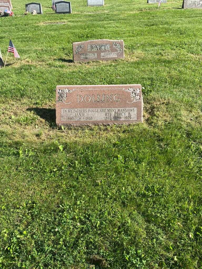 Janie Dolling's grave. Photo 2