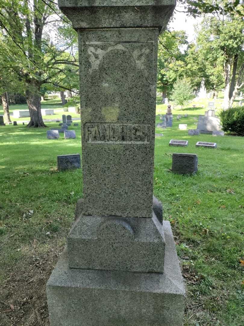 Henry Fandrich's grave. Photo 5