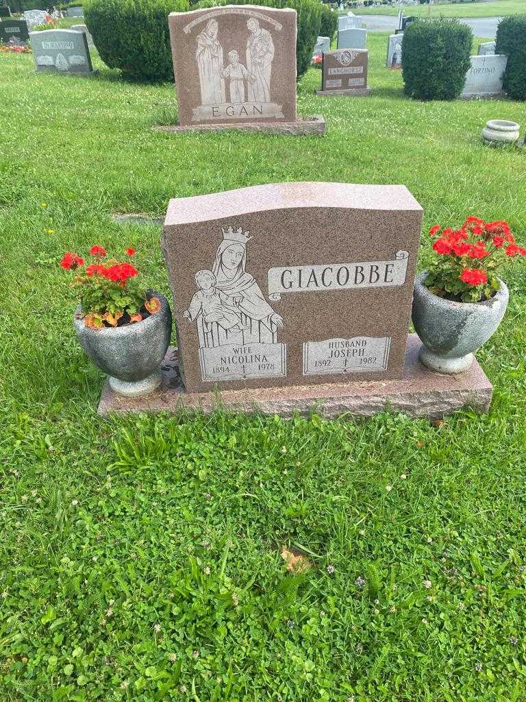 Joseph Giacobbe's grave. Photo 2