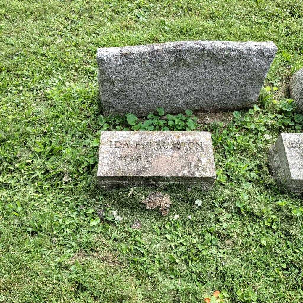 Ida H. Thurston's grave. Photo 3