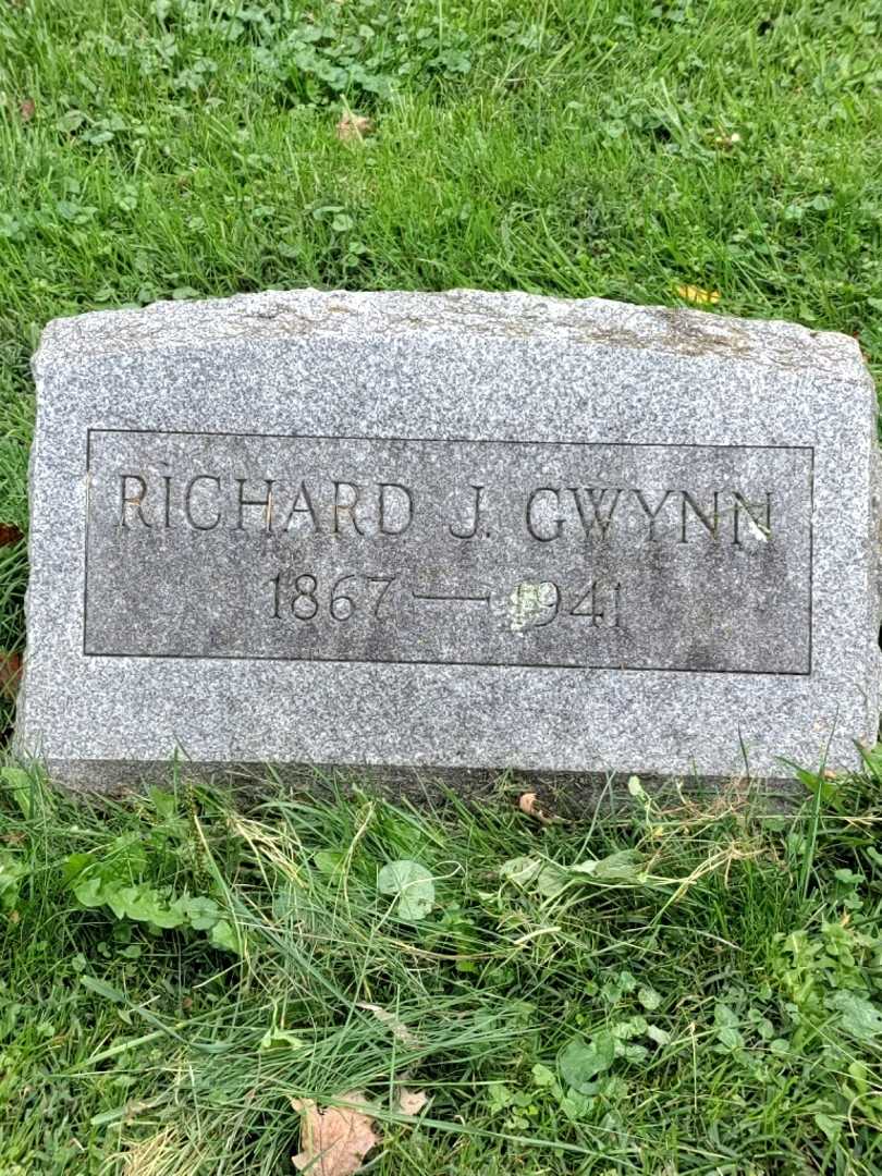 Richard J. Gwynn's grave. Photo 3