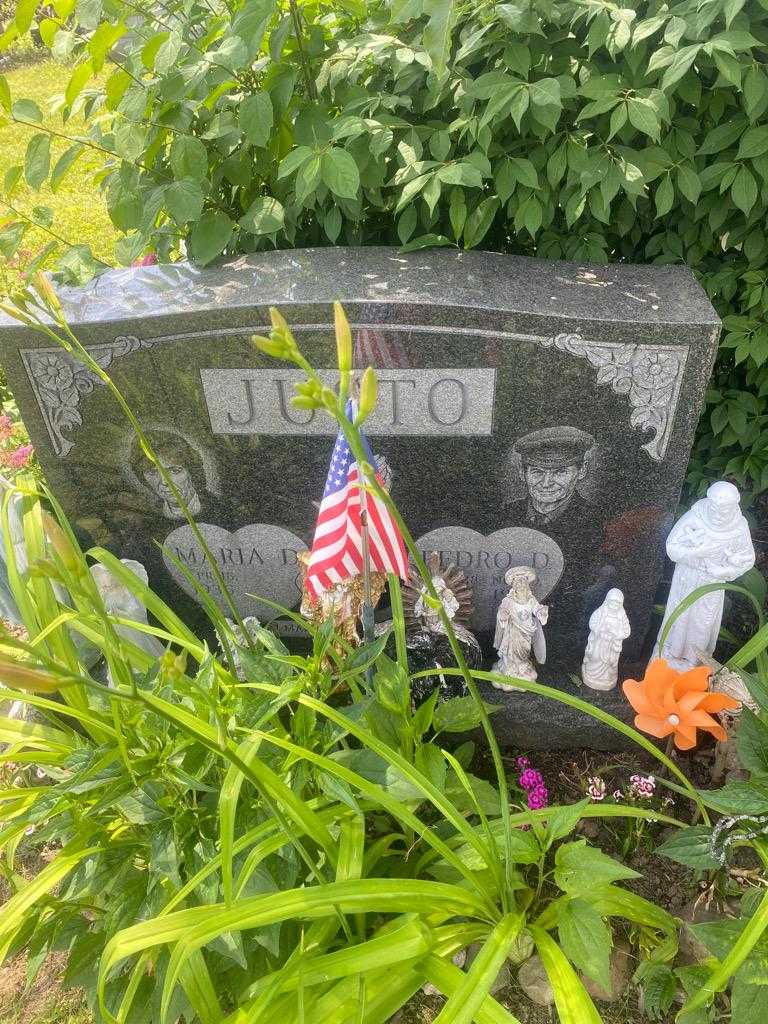 Pedro D. Justo's grave. Photo 2