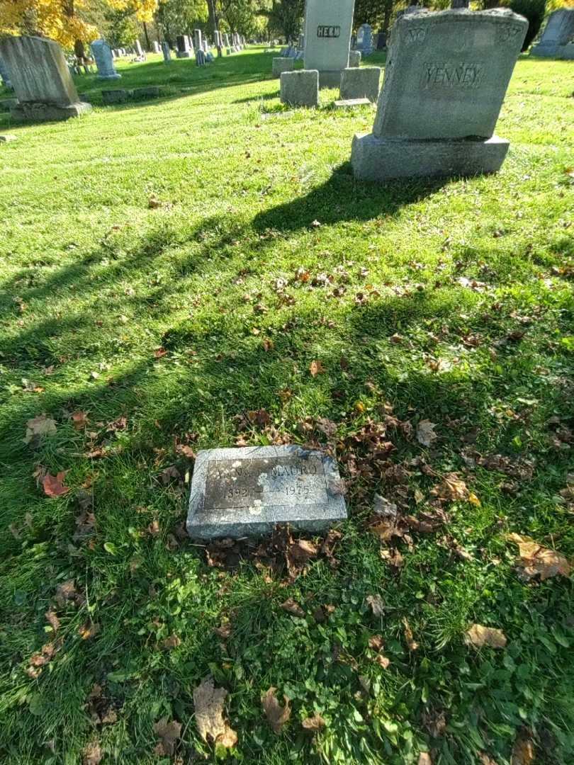 Anna F. Mauro's grave. Photo 1