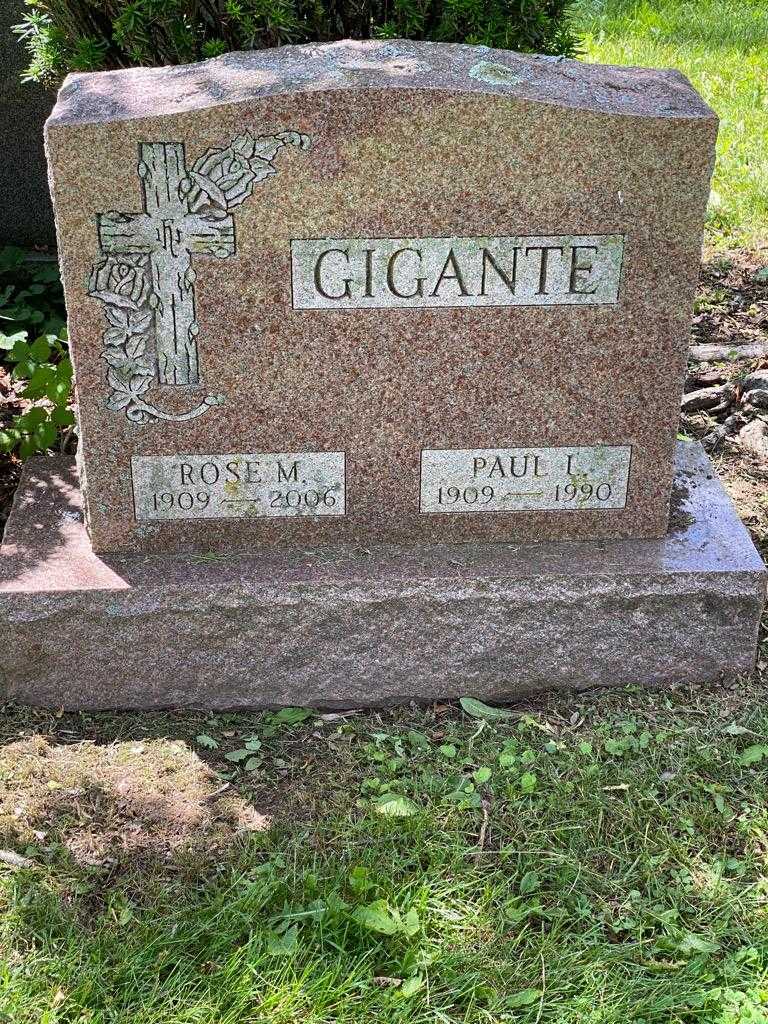Paul L. Gigante's grave. Photo 3