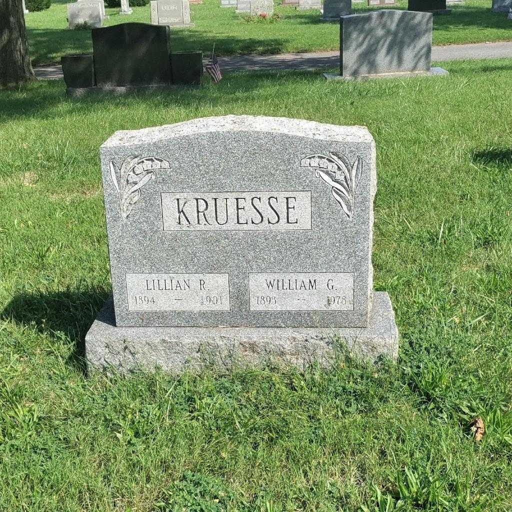 William G. Kruesse's grave. Photo 1