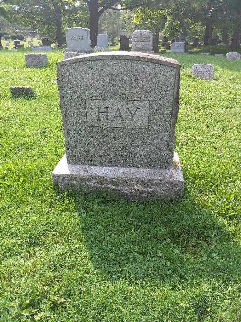 Albert A. Hay's grave. Photo 4