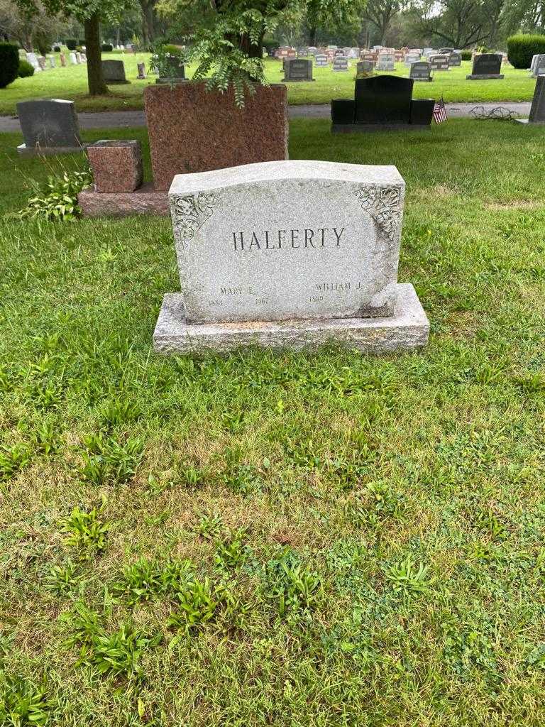 William J. Halferty's grave. Photo 2