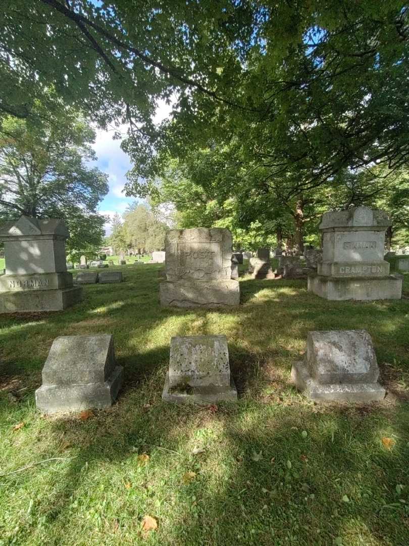 John H. Post's grave. Photo 1