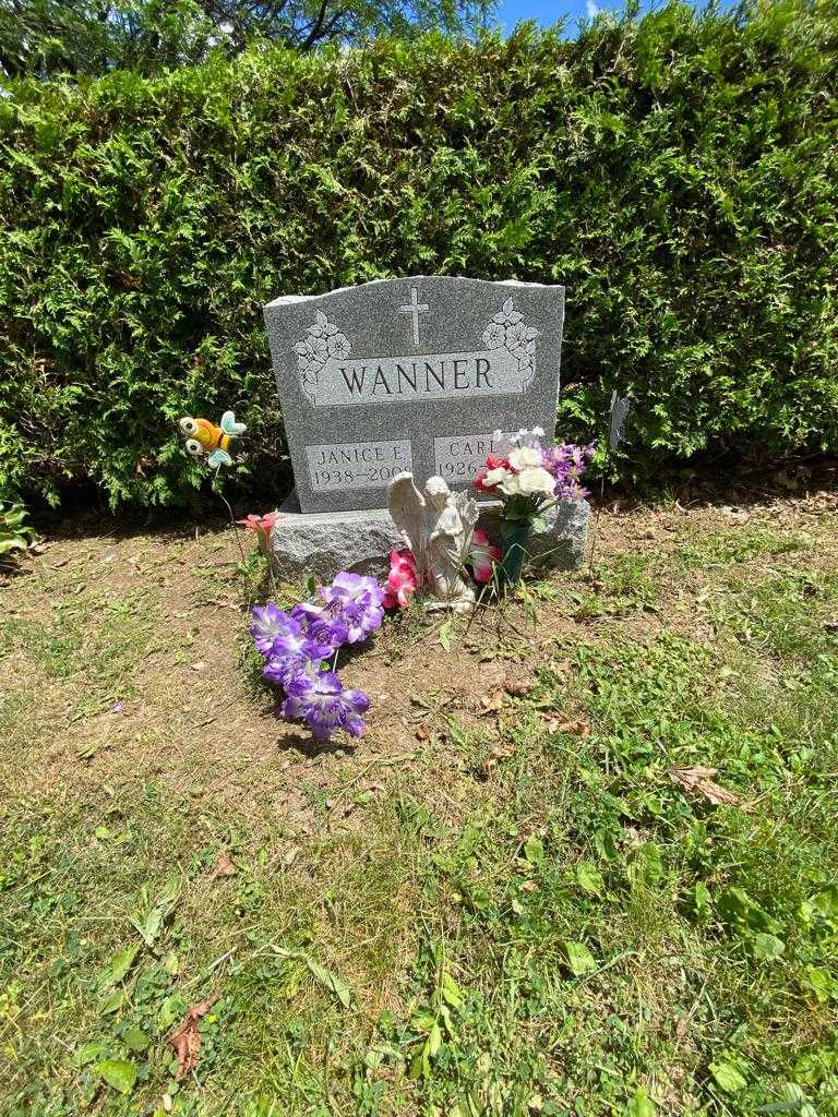 Janice E. Wanner's grave. Photo 1
