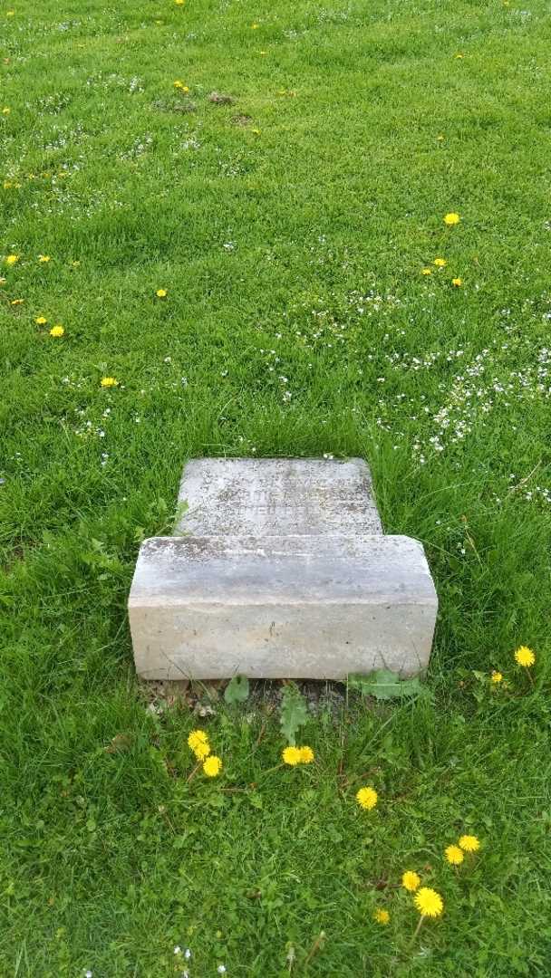 Adelaide A. Benedict's grave. Photo 2