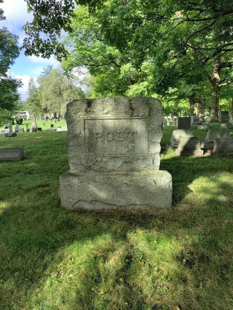 John H. Post's grave. Photo 2