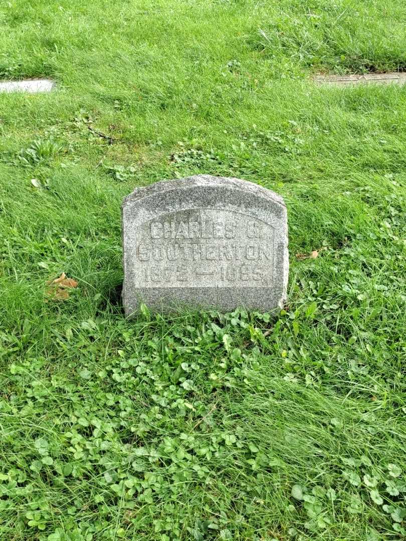 Charles G. Southerton's grave. Photo 2