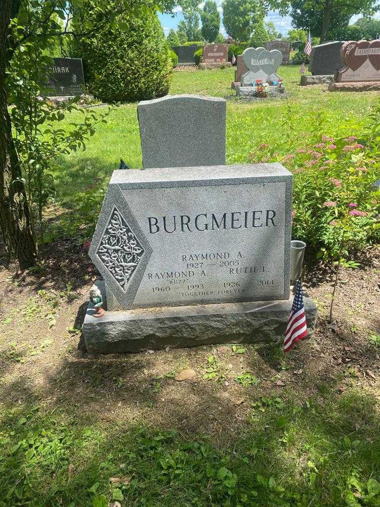 Raymond A. "Buzz" Burgmeier's grave. Photo 2