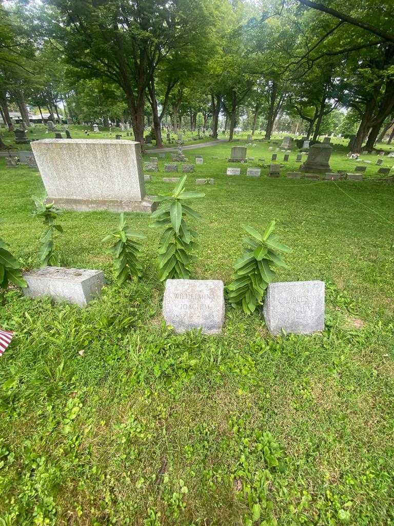 Wilhelmina P. Joachim's grave. Photo 1