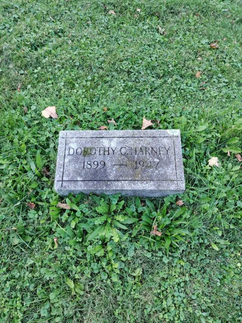 Dorothy C. Harney's grave. Photo 2