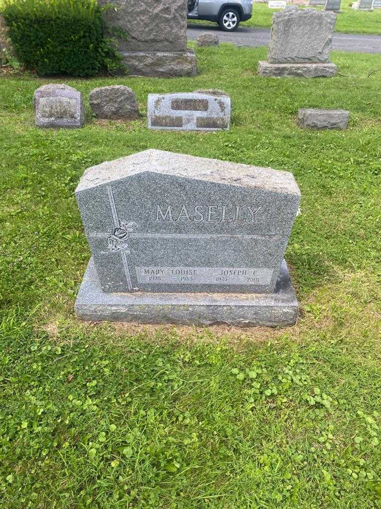 Joseph C. Maselly's grave. Photo 1