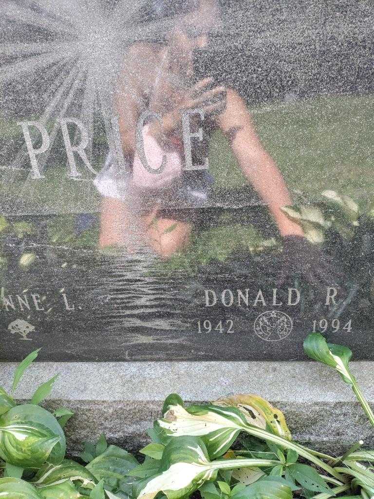 Donald R. Price's grave. Photo 3