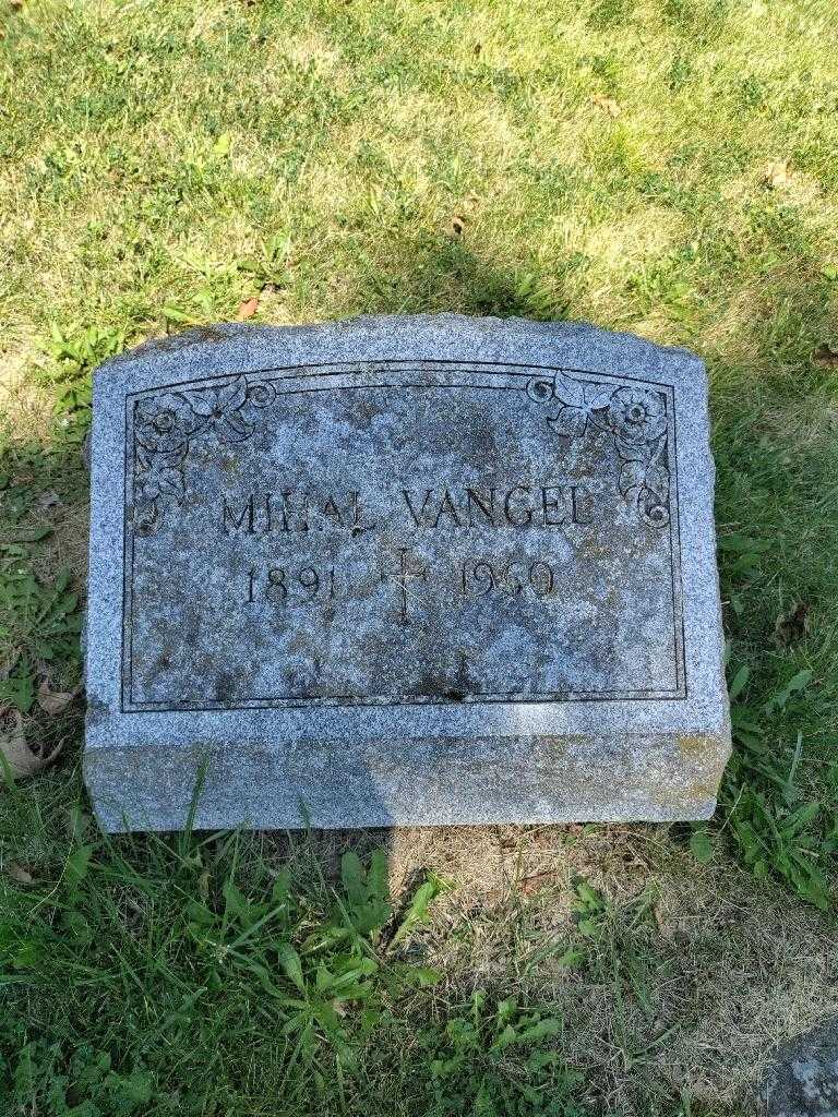 Mihal Vangel's grave. Photo 2