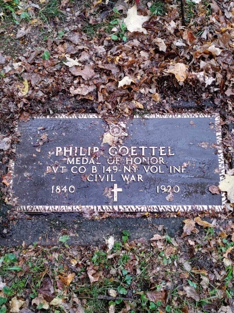Philip Goettel's grave. Photo 3