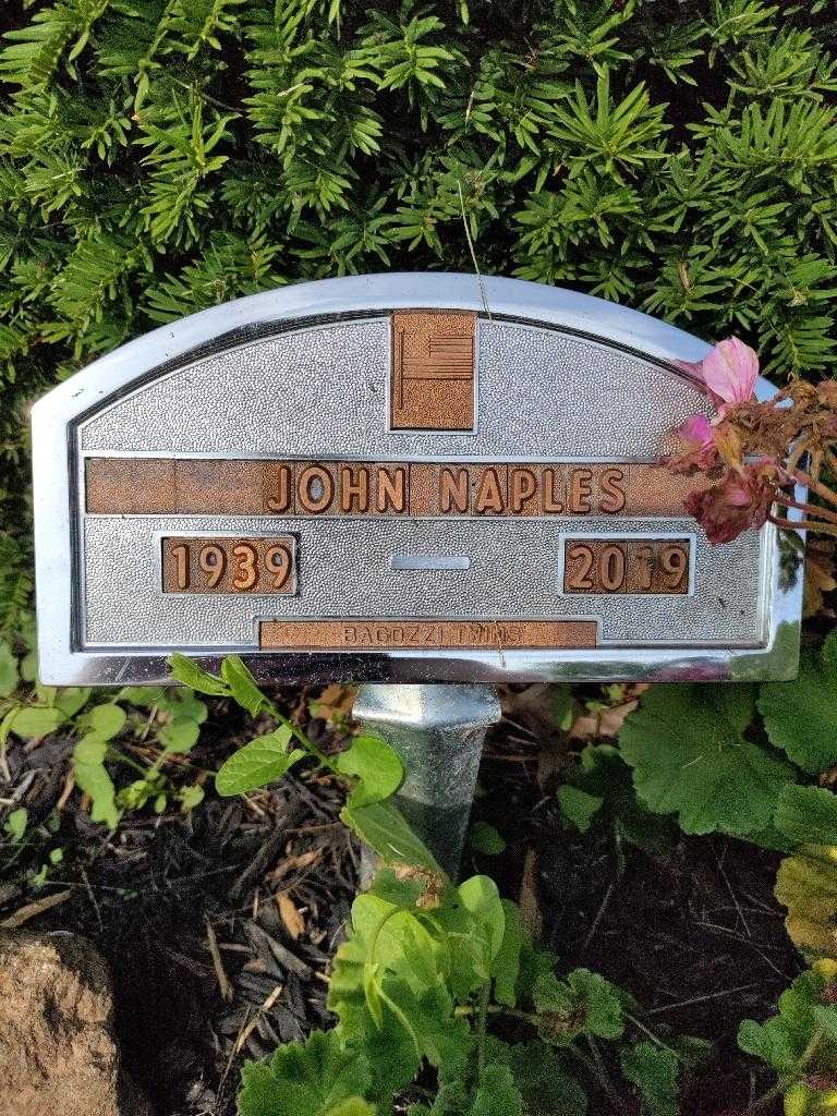 John Naples's grave. Photo 1