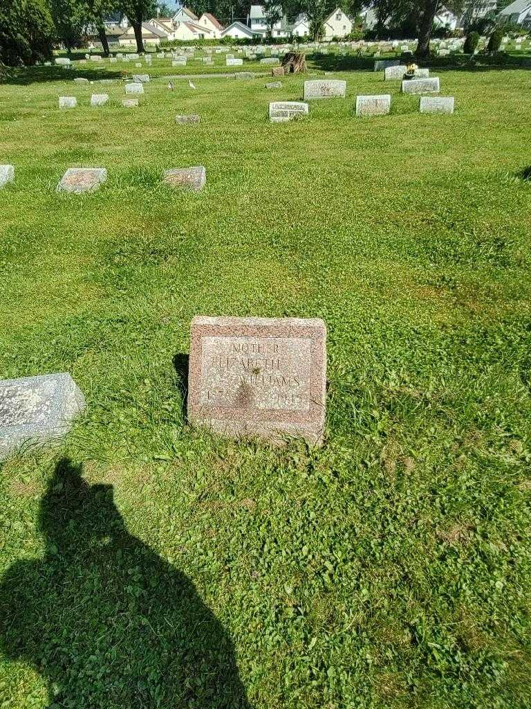 Elizabeth Williams's grave. Photo 1