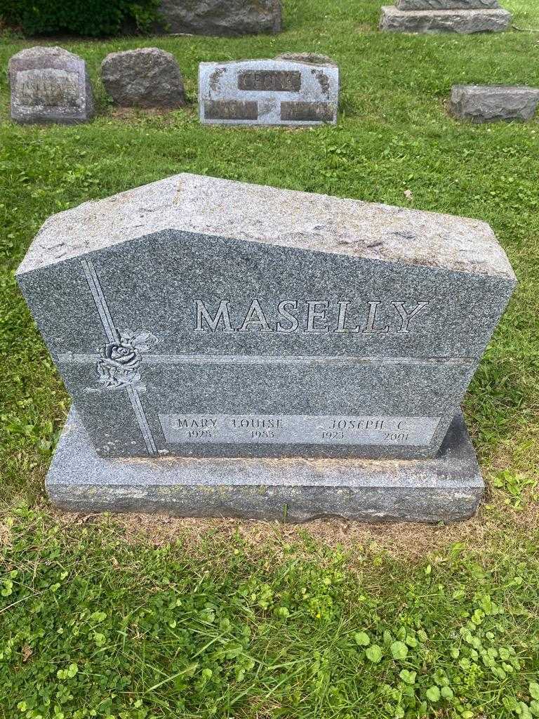 Joseph C. Maselly's grave. Photo 2