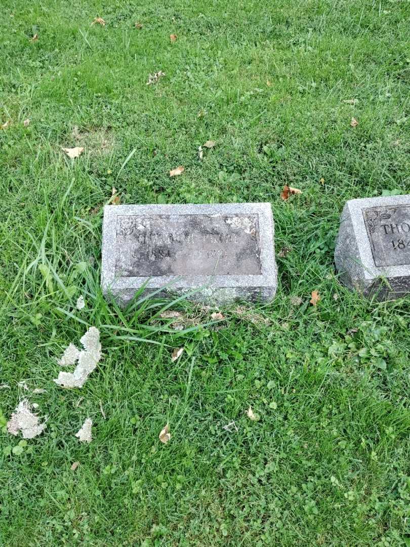 Elizabeth Purdy's grave. Photo 2