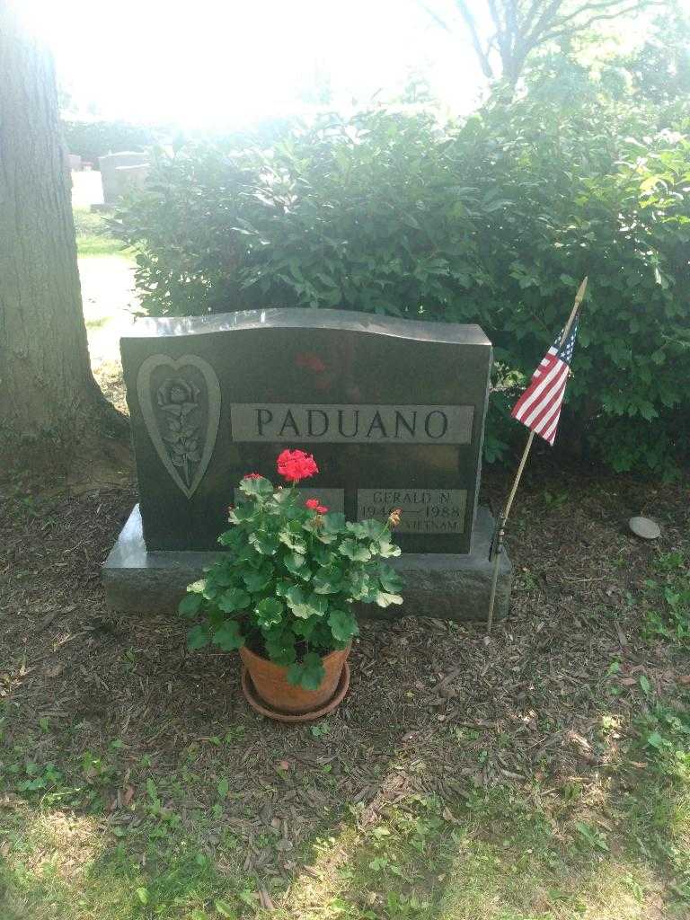 Gerald N. Paduano's grave. Photo 1