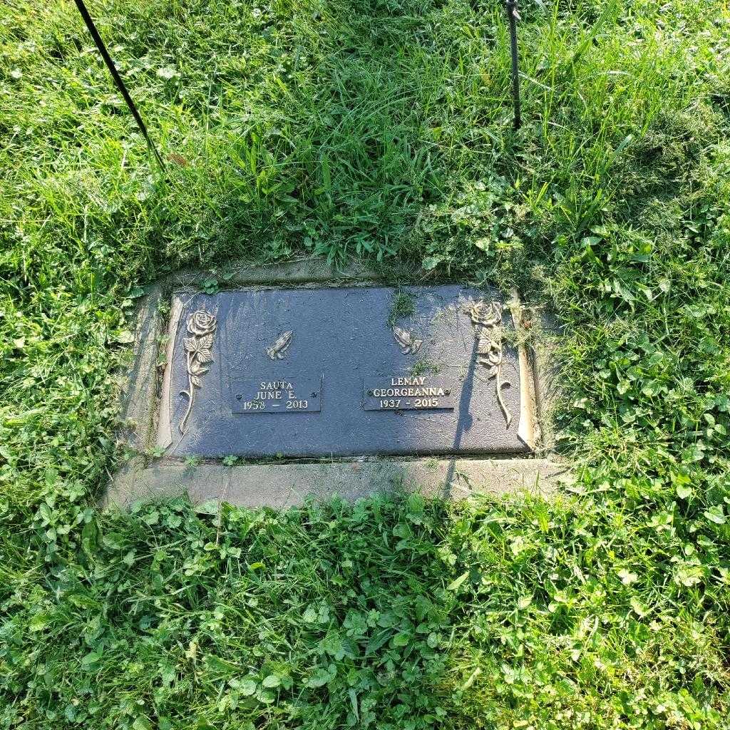 Georgeanna Margaret LeMay's grave. Photo 1