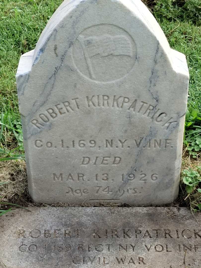 Robert Kirkpatrick's grave. Photo 3