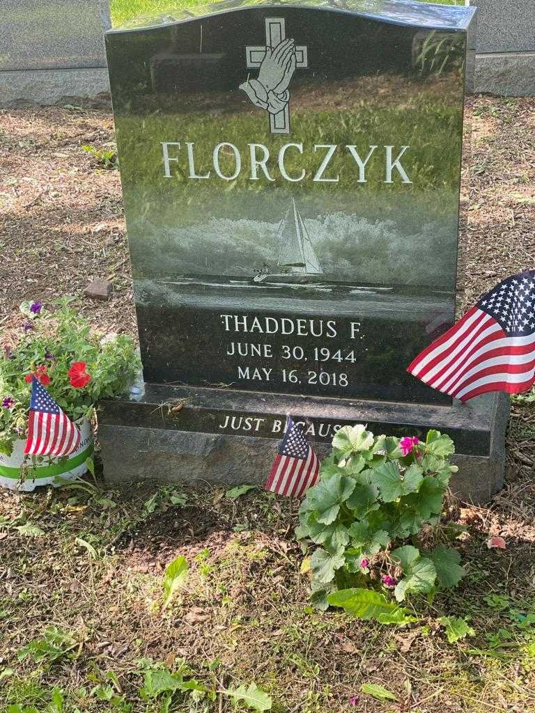 Thaddeus F. Florczyk's grave. Photo 4