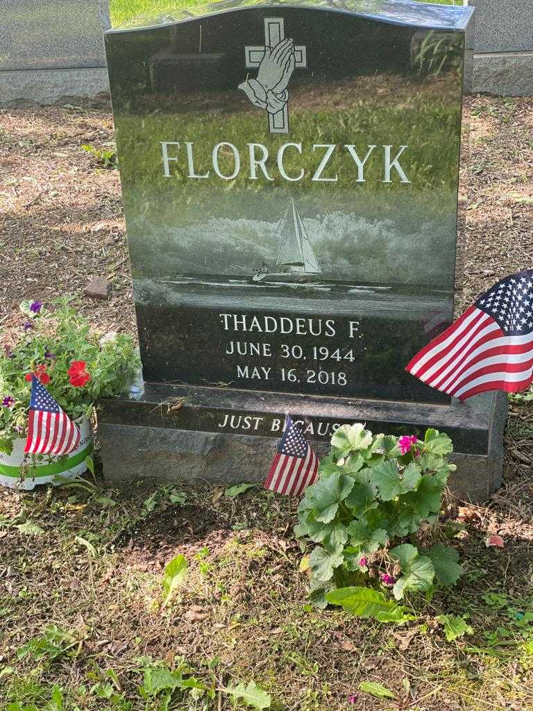 Thaddeus F. Florczyk's grave. Photo 4