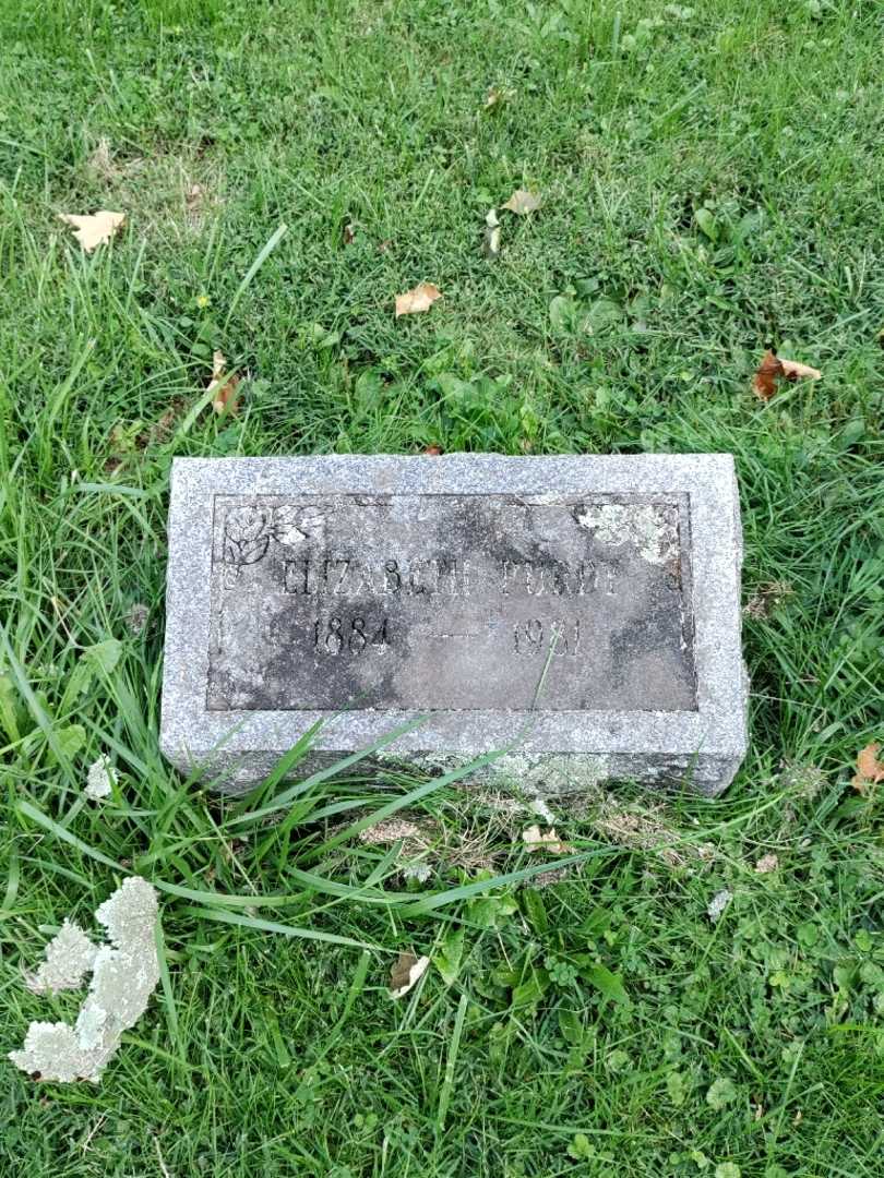 Elizabeth Purdy's grave. Photo 3