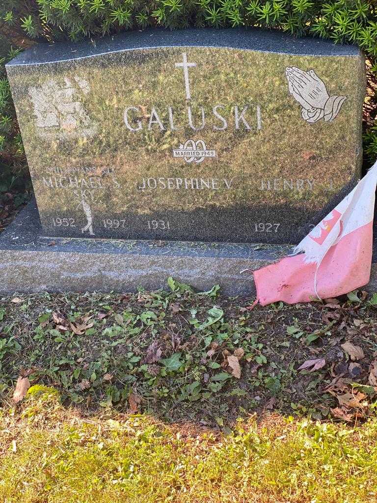 Henry J. Galuski's grave. Photo 3