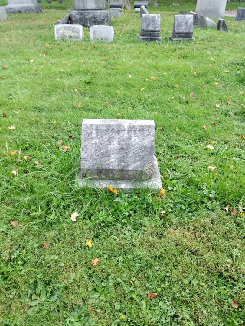 Carl Loos's grave. Photo 2