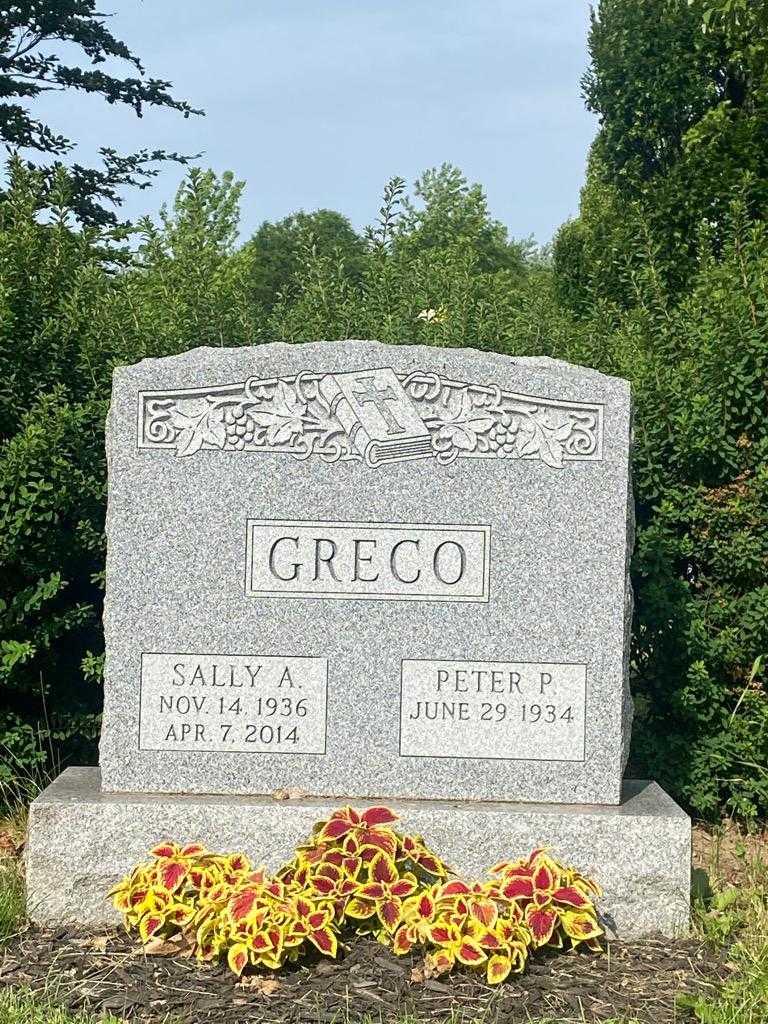 Sally A. Greco's grave. Photo 1